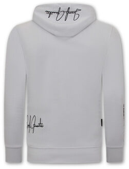 Trainingspak hooded ribbon Zwart - XXL