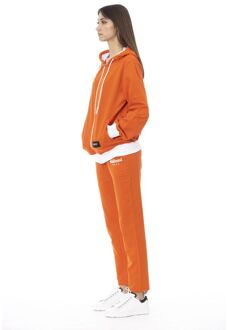Trainingspak Hoodie Broek Set Koraal - 2XL