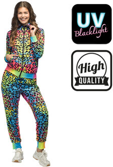 Trainingspak Leopard Art Babe UV Multikleur - Print