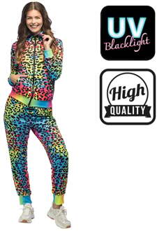 Trainingspak Leopard Art Babe UV Multikleur - Print