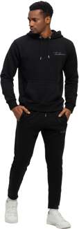 trainingspak met geborduurd logo voor heren Zwart - 2XL