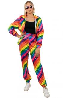 Trainingspak Regenboog Dames Multikleur - Print