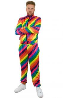 Trainingspak Regenboog Heren Multikleur - Print