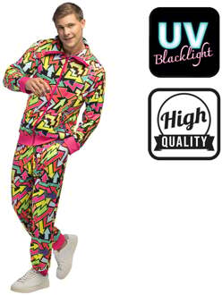 Trainingspak Street Art Dude UV Multikleur - Print