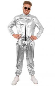 Trainingspak Zilver Heren Jeffrey Zilver - Grijs