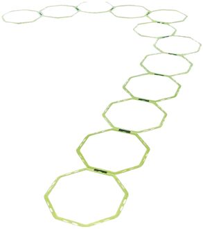 trainingsringen 42 x 42 cm groen 13-delig