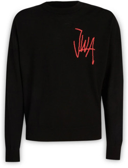 Trainingsshirt, Comfortabele en Stijlvolle Sweatshirt voor Heren JW Anderson , Black , Heren - XS