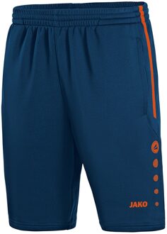 Trainingsshort Active Navy-Flame Maat S