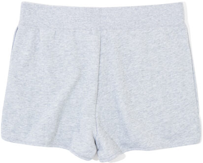 trainingsshort met hoefijzerlogo voor dames, grijs