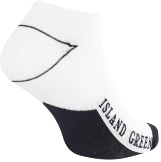 Trainingssokken met logo voor heren (pak van 3) (Wit/Navy/Grijs/Zwart) - EU 39 - 45