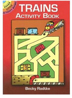 Trains Activity Book - Radtke, Becky