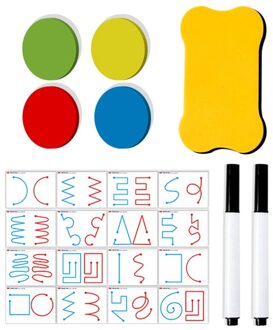 Traject Training Tekening Educatief Speelgoed Voor Kinderen Leren Vroege Onderwijs