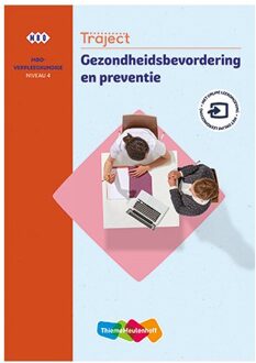 Traject Zorg Gezondheidsbevordering En Preventie Niveau 4 Boek En Online 1 Jaar (Kd 2020)