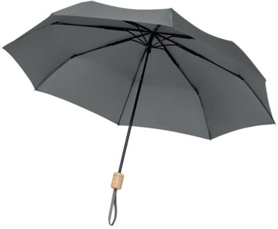Tralee rpet vouwparaplu Grijs - One size