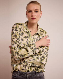 Tramontana Blouse lange mouw c05-17-301 Groen - 46