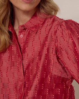 Tramontana Blouse lange mouw c10-18-301 Rood - 46