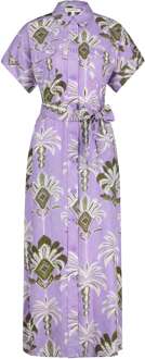 Tramontana Dress print purples Paars - 36