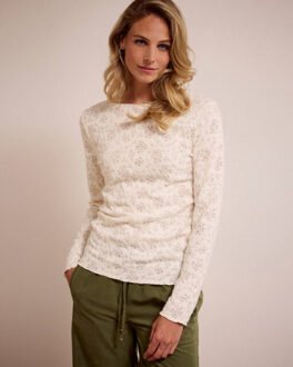 Tramontana Top korte mouw c42-17-401 Beige - XXXL