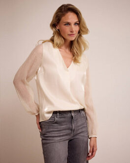 Tramontana Top korte mouw c45-17-401 Beige - 40