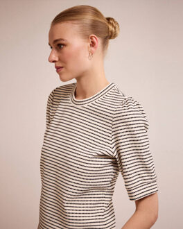 Tramontana Top korte mouw c46-17-401 Beige