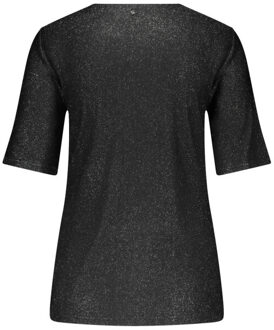 Tramontana Top korte mouw c49-18-401 Zwart - XL