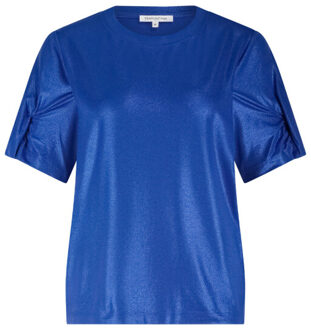 Tramontana Top korte mouw d02-19-401 - maat M Blauw
