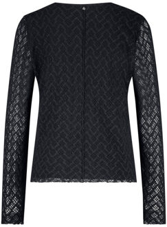 Tramontana Top korte mouw o01-17-401 - maat S Zwart