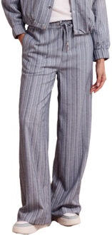 Tramontana Trousers blue melange Grijs - 36