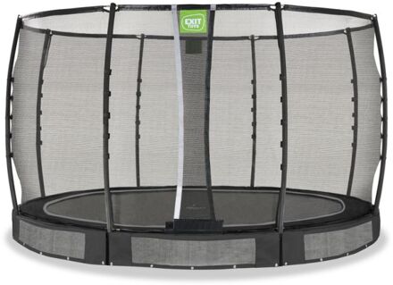Trampoline Allure Premium met Veiligheidsnet - Inground - 366 cm - Zwart