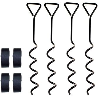 Trampoline Ankers Trampoline Stakes Zware Trampoline Onderdelen Vorm Staal Stakes Anker Kit Voor Trampolines