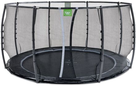 Trampoline Dynamic met Veiligheidsnet - Groundlevel - 427 cm - Zwart