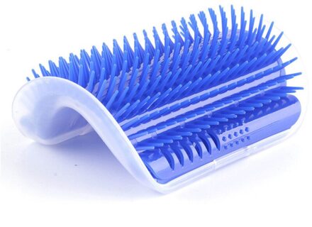 Transer Pet Supply Plastic Kat Zelf Massage Kam Muur Hoek Grooming Borstel Kammen Voor Kitty Katten 80406