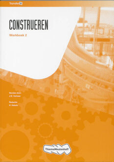 TransferW construeren / 2 / Werkboek - Boek J.G. Verhaar (9006901377)