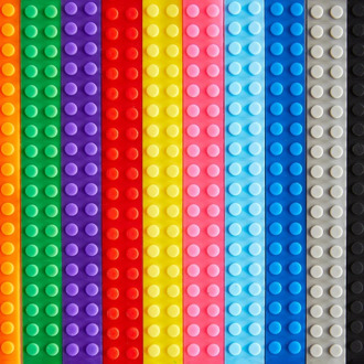 Transform Dots Building Blocks Tape Strip Base Toy Bendable Flexible Soft Kids Adults DIY Plastic Loops Adhesive