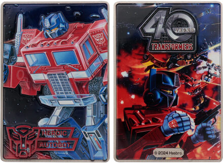 Transformers 40th Anniversary Autobots Ingot