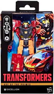Transformers Age of the Primes Deluxe Class Transformers: Cybertron Excellion 5.5” Action Figure, 8+
