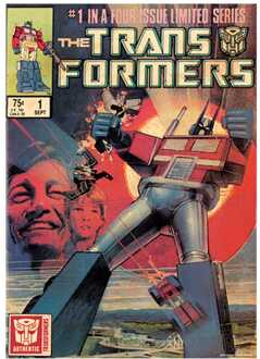 Transformers Art Print 40th Anniversary Limited Edition 42 x 30 cm