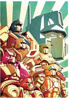 Transformers Art Print Optimus Prime Limited Edition 42 x 30 cm