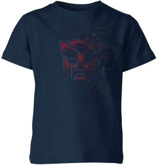 Transformers Autobot Fade Kids' T-Shirt - Navy - 98/104 (3-4 jaar) - XS