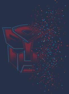Transformers Autobot Fade Men's T-Shirt - Navy - M