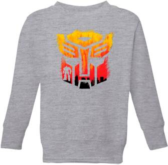 Transformers Autobot Symbol Kids' Sweatshirt - Grey - 122/128 (7-8 jaar) Grijs - M
