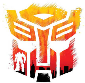 Transformers Autobot Symbol Women's T-Shirt - White - 5XL Wit