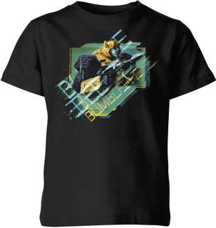 Transformers Bumble Bee Glitch Kids' T-Shirt - Zwart - 134/140 (9-10 jaar) - L