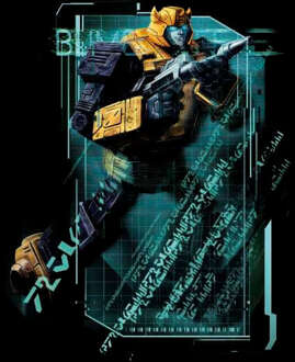 Transformers Bumble Bee Tech Unisex T-Shirt - Zwart - S
