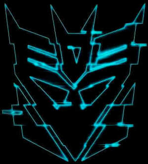 Transformers Decepticon Glitch Unisex T-Shirt - Zwart - XL