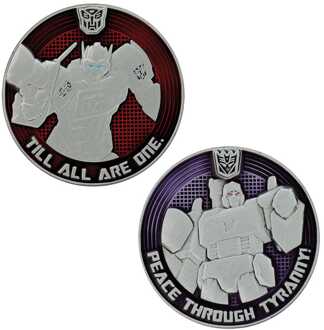 Transformers Generation 1 Collectable Coin G1 Autobots vs Decepticons Limited Edition 4 cm