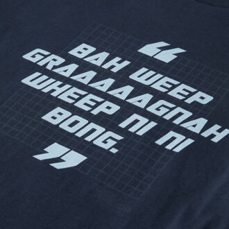 Transformers Greeting Unisex T-Shirt - Navy - L Blauw