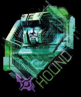 Transformers Hound Glitch Unisex T-Shirt - Zwart - M