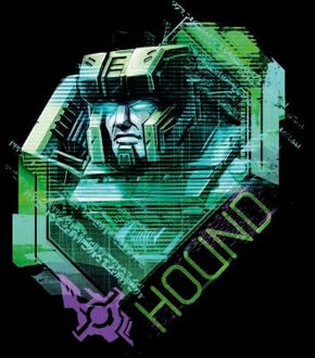 Transformers Hound Glitch Women's T-Shirt - Zwart - XL