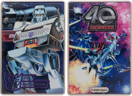 Transformers Ingot 40th Anniversary Decepticons Edition